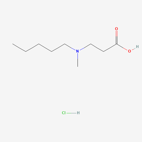 3-(N-Methylpentylamino)propionic acid hydrochloride (CAS: 625120-81-2) - Related Chemical Product