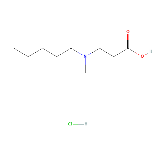 3-(N-Methylpentylamino)propionic acid hydrochloride (CAS: 625120-81-2) - Related Chemical Product