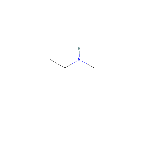 N-Isopropylmethylamine (CAS: 4747-21-1) - Chemical Structure and Molecular Formula 
