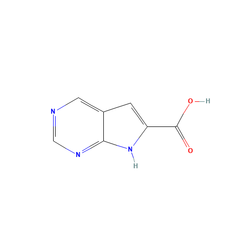 7H-pyrrolo[2,3-d]pyrimidine-6-carboxylic acid (CAS: 1016241-64-7) - Related Chemical Product