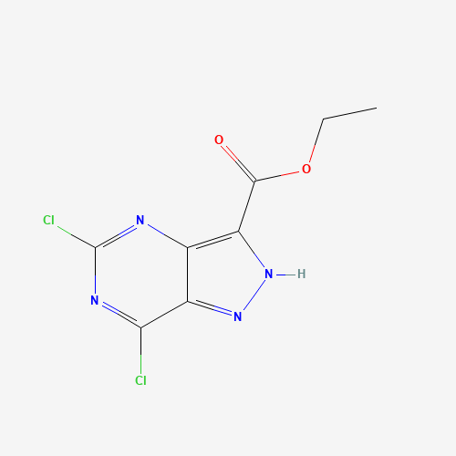 ethyl 5,7-dichloro-1H-pyrazolo[4,3-d]pyrimidine-3-carboxylate (CAS: 1053656-63-5) - Related Chemical Product