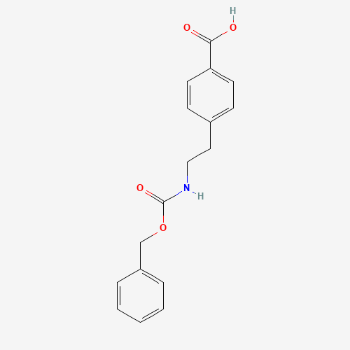 4-(2-CBZ-AMINOETHYL)BENZOIC ACID (CAS: 121632-81-3) - Related Chemical Product