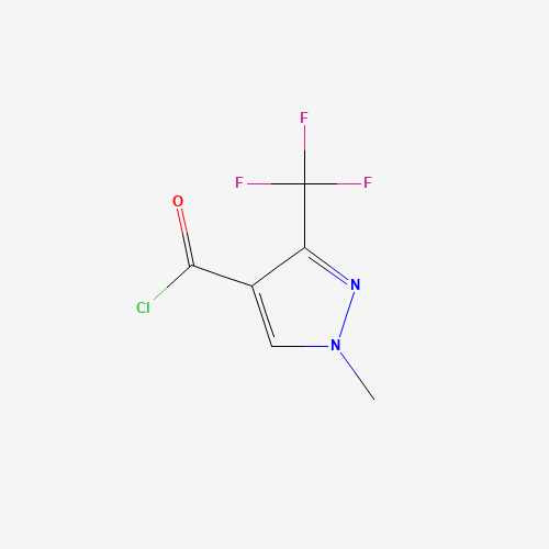 1-METHYL-3-(TRIFLUOROMETHYL)-1H-PYRAZOLE-4-CARBONYL CHLORIDE (CAS: 126674-98-4) - Related Chemical Product
