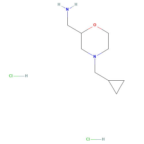 C-(4-CYCLOPROPYLMETHYL-MORPHOLIN-2-YL)-METHYLAMINE DIHYDROCHLORIDE (CAS: 141815-15-8) - Related Chemical Product