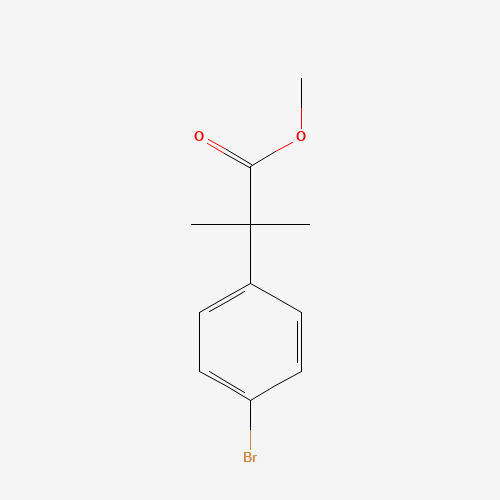 METHYL 2-(4-BROMOPHENYL)-2,2-DIMETHYLACETATE (CAS: 154825-97-5) - Related Chemical Product