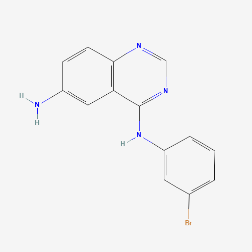 N4-(3-BROMO-PHENYL)-QUINAZOLINE-4,6-DIAMINE (CAS: 169205-78-1) - Related Chemical Product