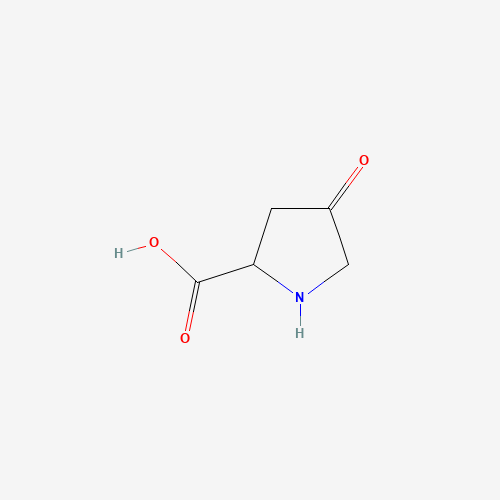 4-OXO-PROLINE (CAS: 2002-02-0) - Chemical Structure and Molecular Formula 
