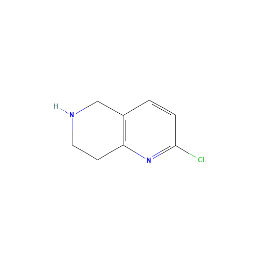 1,6-Naphthyridine,2-chloro-5,6,7,8-tetrahydro- (CAS: 210539-05-2) - Related Chemical Product