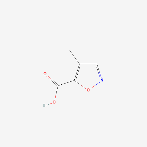 4-Methylisoxazole-5-carboxylic acid (CAS: 261350-46-3) - Chemical Structure and Molecular Formula 