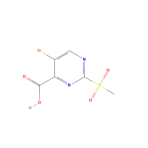 2-METHYLSULFONYL-5-BROMOPYRIMIDINE-4-CARBOXYLIC ACID (CAS: 30321-94-9) - Related Chemical Product