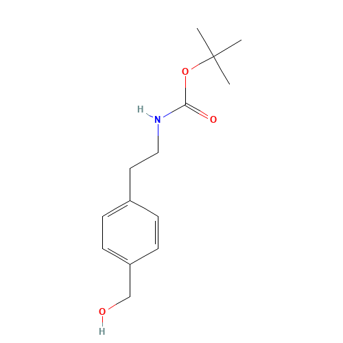 [4-(2-BOC-AMINO-ETHYL)-PHENYL]-METHANOL (CAS: 421551-76-0) - Related Chemical Product