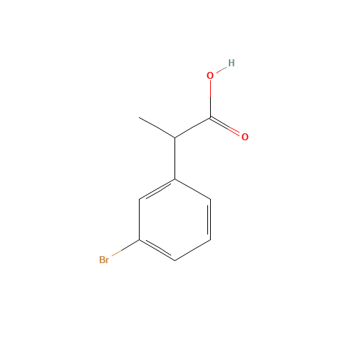 2-(3-Bromophenyl)propanoic acid (CAS: 53086-52-5) - Related Chemical Product