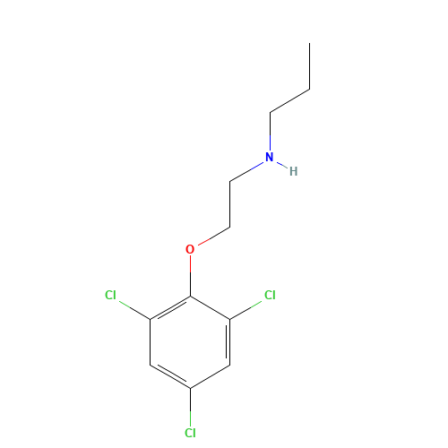 N-[2-(2,4,6-trichlorophenoxy)ethyl]propylamine (CAS: 67747-01-7) - Related Chemical Product