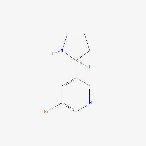 3-BROMO-5-(2-PYRROLIDINYL)PYRIDINE (CAS: 71719-06-7) - Related Chemical Product