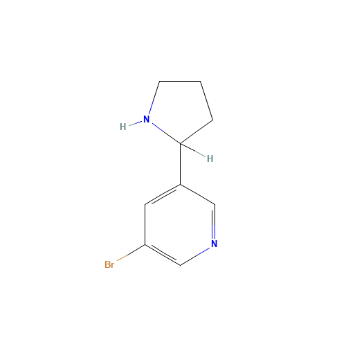 3-BROMO-5-(2-PYRROLIDINYL)PYRIDINE (CAS: 71719-06-7) - Related Chemical Product