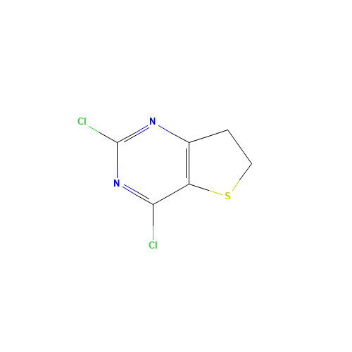 2,4-dichloro-6,7-dihydrothieno[3,2-d]pyrimidine (CAS: 74901-69-2) - Related Chemical Product