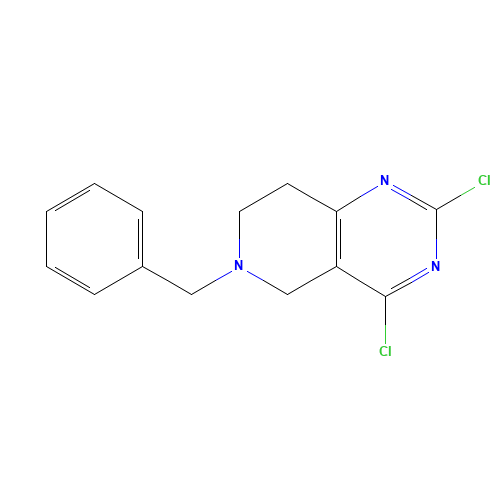 6-BENZYL-2,4-DICHLORO-5,6,7,8-TETRAHYDROPYRIDO[4,3-D]PYRIMIDINE (CAS: 778574-06-4) - Related Chemical Product