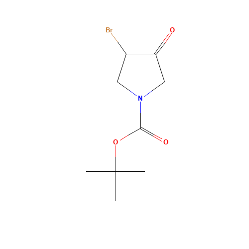 3-Bromo-4-oxo-pyrrolidine-1-caroboxylic acid tert-butyl ester (CAS: 885278-03-5) - Related Chemical Product