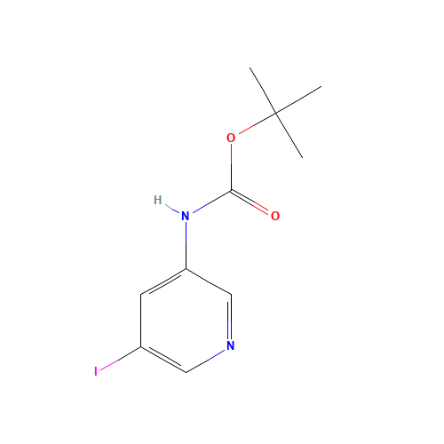 t-Butyl (5-iodopyridin-3-yl)carbamate (CAS: 857266-59-2) - Related Chemical Product