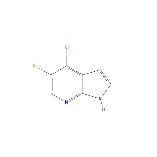 5-Bromo-4-chloro-1H-pyrrolo[2,3-b]pyridine (CAS: 876343-82-7) - Related Chemical Product