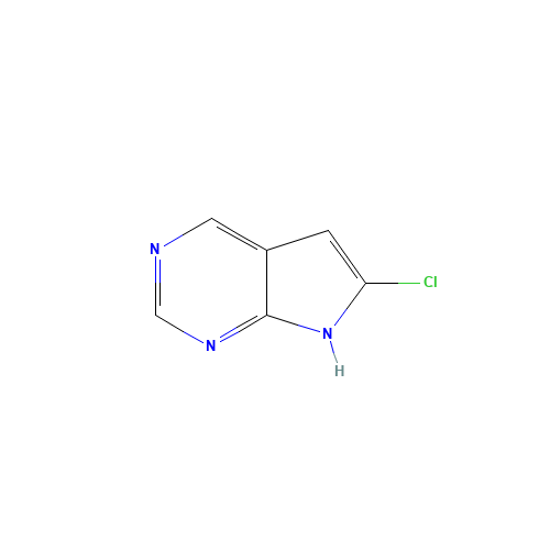 6-chloro-7H-pyrrolo[2,3-d]pyrimidine (CAS: 90994-17-5) - Related Chemical Product