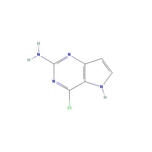 2-AMINO-4-CHLORO-5H-PYRROLO[3,2-D]PYRIMIDINE (CAS: 943736-58-1) - Related Chemical Product