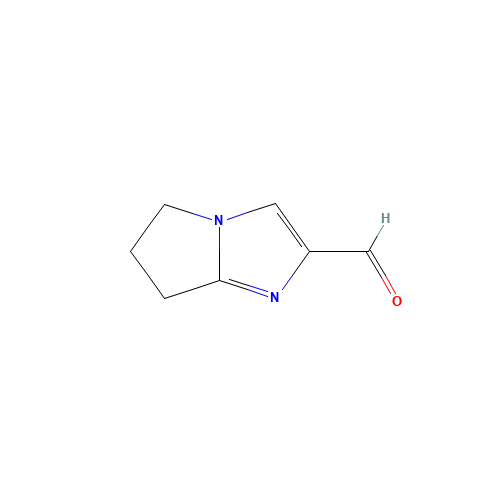 5H-Pyrrolo[1,2-a]imidazole-2-carboxaldehyde,6,7-dihydro-(9CI) (CAS: 623564-38-5) - Related Chemical Product