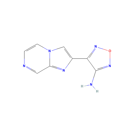 3-Amino-4-imidazo[1,2-a]pyrazin-2-yl-1,2,5-oxadiazole (CAS: 1031927-02-2) - Related Chemical Product