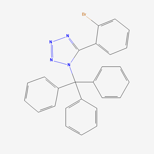 5-(2-Bromophenyl)-1-(triphenylmethyl)-1H-tetrazole (CAS: 143945-72-6) - Related Chemical Product