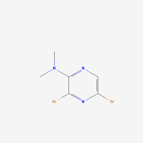 3,5-DIBROMO-N,N-DIMETHYLPYRAZINAMINE (CAS: 84539-07-1) - Related Chemical Product