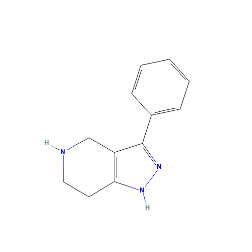 3-PHENYL-4,5,6,7-TETRAHYDRO-1H-PYRAZOLO[4,3-C]PYRIDINE (CAS: 87642-29-3) - Related Chemical Product