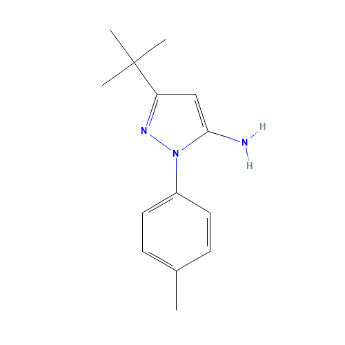 5-tert-Butyl-2-p-tolyl-2H-pyrazol-3-ylamine (CAS: 285984-25-0) - Related Chemical Product