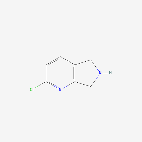 2-chloro-6,7-dihydro-5H-pyrrolo[3,4-b]pyridine (CAS: 810668-57-6) - Related Chemical Product