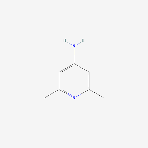 2,6-DIMETHYL-PYRIDIN-4-YLAMINE (CAS: 3512-80-9) - Chemical Structure and Molecular Formula 