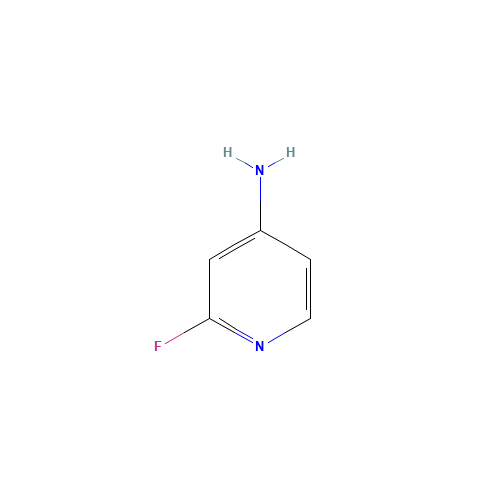 4-Amino-2-fluoropyridine (CAS: 18614-51-2) - Chemical Structure and Molecular Formula 