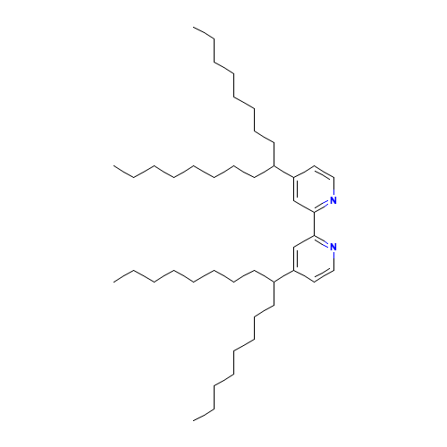 4,4'-Bis(1-octylnonyl)-2,2'-bipyridine (CAS: 258262-75-8) - Related Chemical Product