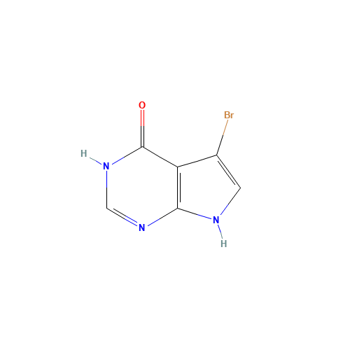 7-BROMO-2,4,9-TRIAZABICYCLO[4.3.0]NONA-3,7,10-TRIEN-5-ONE (CAS: 22276-97-7) - Related Chemical Product
