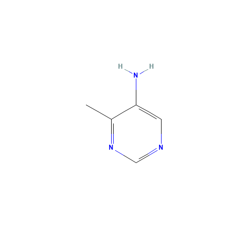 4-Methylpyrimidin-5-amine (CAS: 3438-61-7) - Chemical Structure and Molecular Formula 