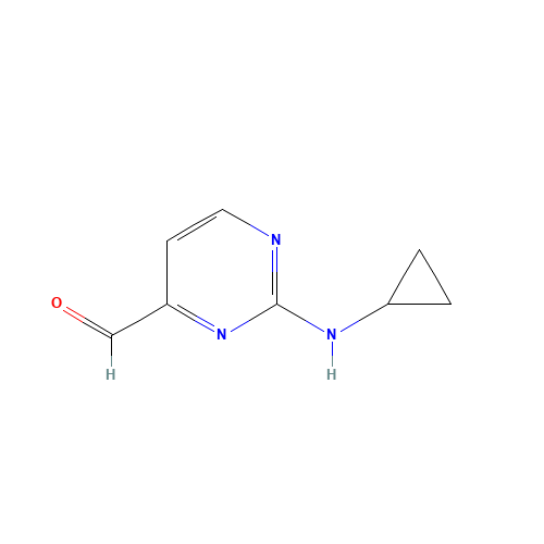 2-Cyclopropylamino-pyrimidine-4-carbaldehyde (CAS: 948549-74-4) - Related Chemical Product