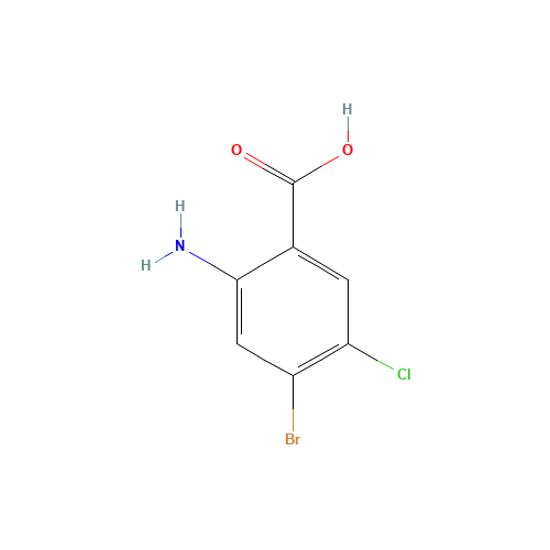 2-Amino-4-bromo-5-chlorobenzoic acid (CAS: 150812-32-1) - Related Chemical Product