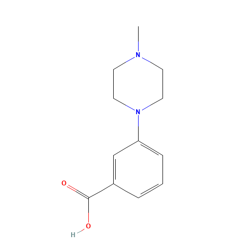 3-(4-Methylpiperazin-1-yl)benzoic acid (CAS: 215309-01-6) - Related Chemical Product