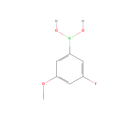 3-FLUORO-5-METHOXYPHENYLBORONIC ACID (CAS: 609807-25-2) - Related Chemical Product