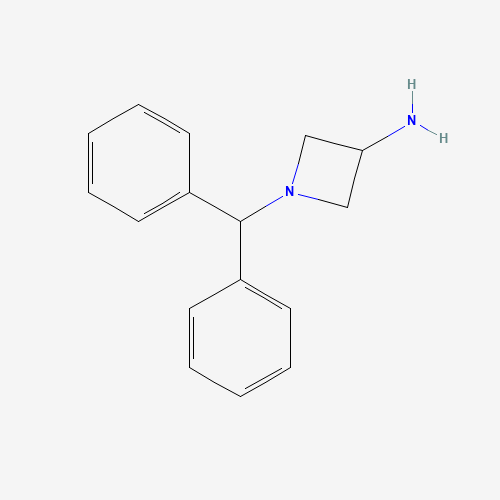 3-Amino-1-diphenylmethylazetidine (CAS: 40432-52-8) - Chemical Structure and Molecular Formula 