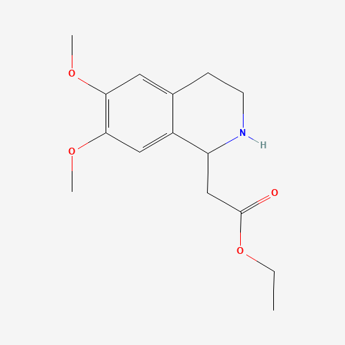 1-Isoquinolineacetic acid,1,2,3,4-tetrahydro-6,7-dimethoxy-,ethyl ester (CAS: 14028-68-3) - Related Chemical Product