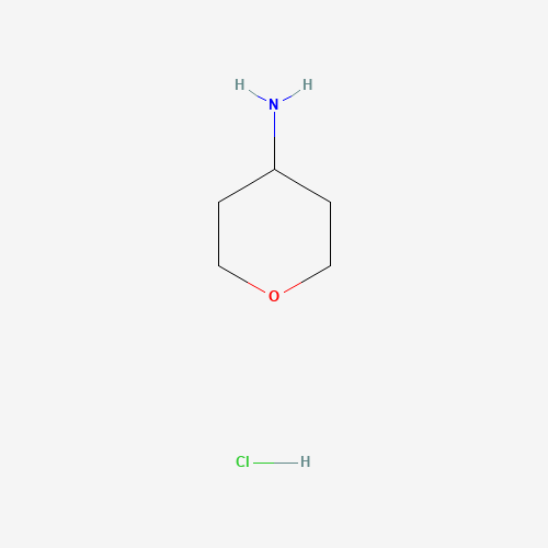4-Aminotetrahydropyran hydrochloride (CAS: 33024-60-1) - Chemical Structure and Molecular Formula 