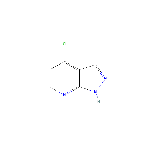 5-chloro-2,8,9-triazabicyclo[4.3.0]nona-1,3,5,7-tetraene (CAS: 29274-28-0) - Chemical Structure and Molecular Formula 