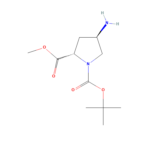 N-Boc-trans-4-amino-L-proline methyl ester (CAS: 121148-00-3) - Related Chemical Product