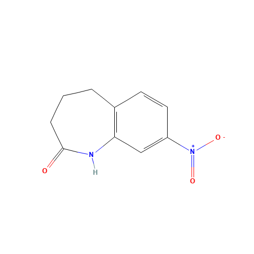 8-NITRO-1,3,4,5-TETRAHYDRO-2H-1-BENZAZEPIN-2-ONE (CAS: 22246-79-3) - Related Chemical Product