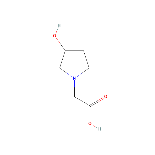 1-Pyrrolidineacetic acid,3-hydroxy-(9CI) (CAS: 258530-57-3) - Related Chemical Product