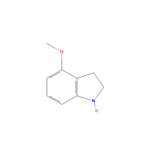 4-Methoxy-2,3-dihydro-1H-indole (CAS: 7555-94-4) - Related Chemical Product